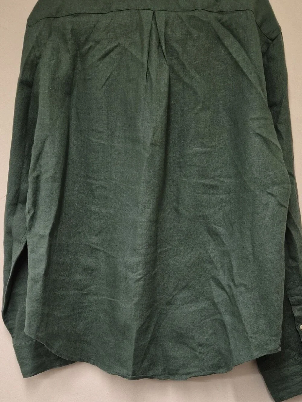 Alex Crane Men's Forest Green Button-Down Shirt Size L